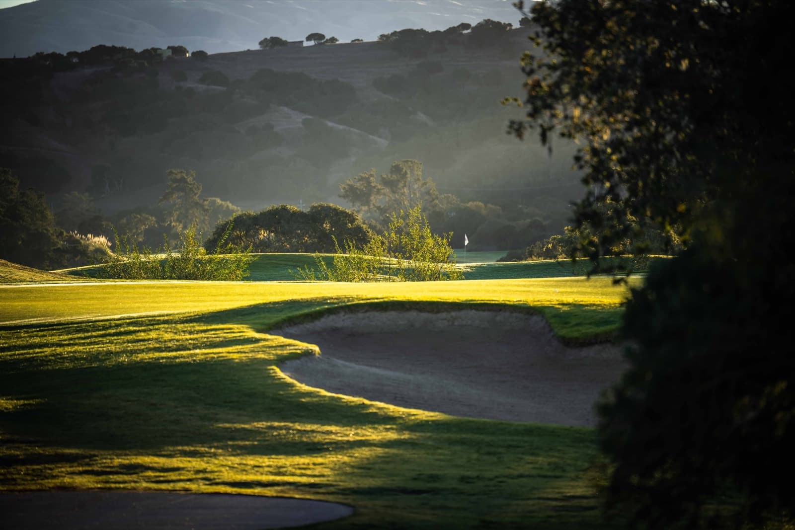 Photograph of Laguna Seca Golf Club.