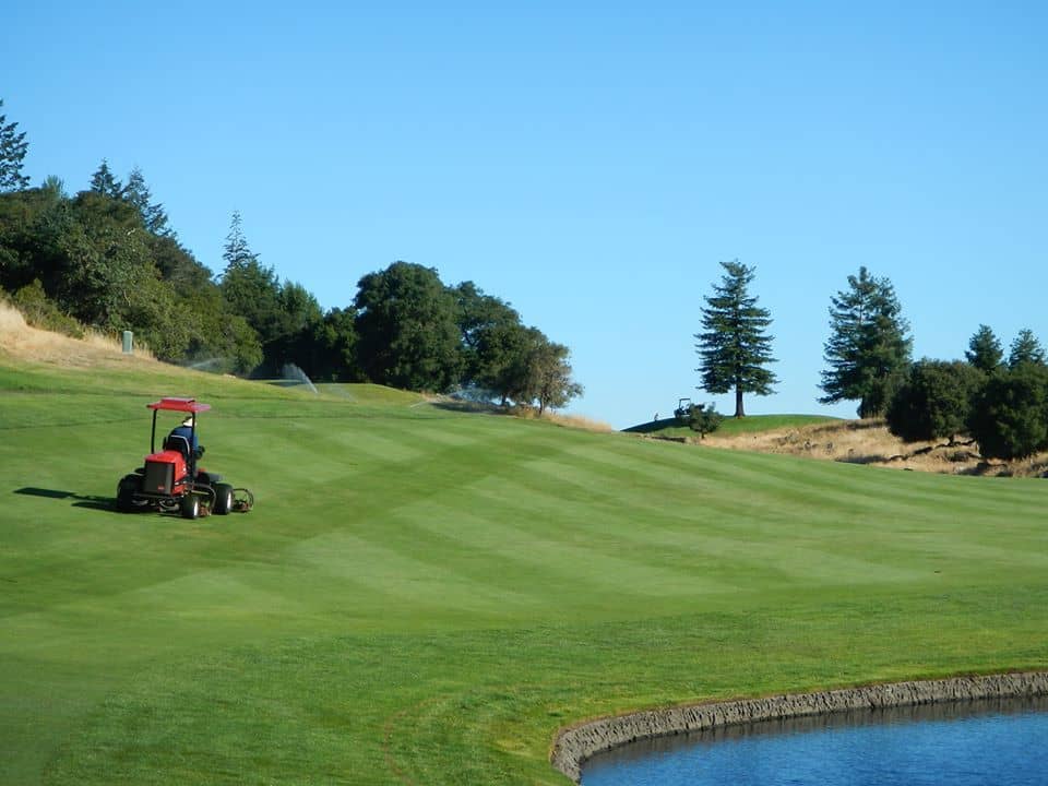 A view of a fairway at The Fountaingrove Club, Santa Rosa, CA. Photo credit: The Fountaingrove Club (via GolfPass).