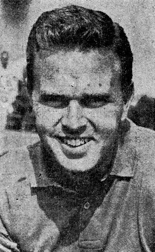 Harvie Ward in 1955, the year of his first U.S. Amateur championship.