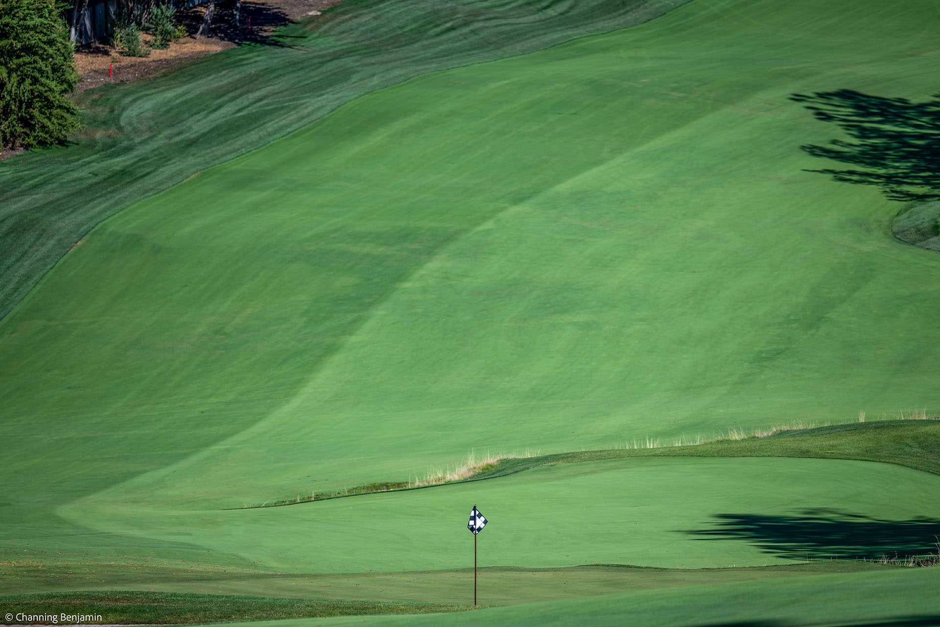 Sharon Heights Golf & Country Club, Menlo Park, CA - renovated course photography
