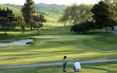 Rolling fairway lined with mature native trees at Lone Tree Golf & Event Center, Antioch, CA. Photo credit: Courtesy of Lone Tree Golf & Event Center (lonetreegolfcourse.com).