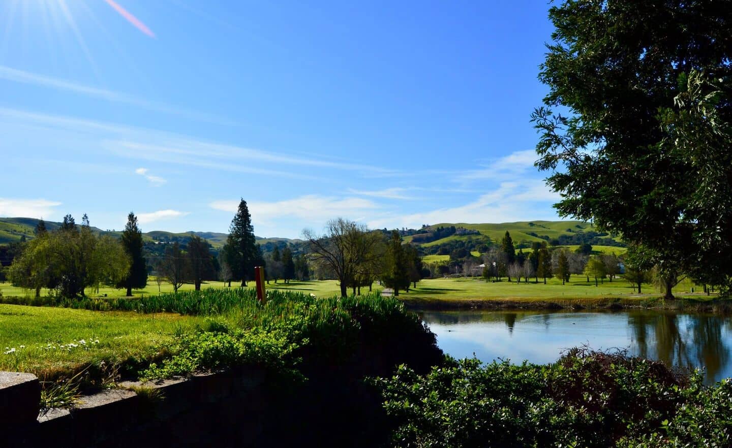 Course photography of Spring Valley Golf Course, Milpitas, CA